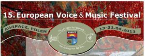 Inauguracja 15. European Voice & Music Festival  