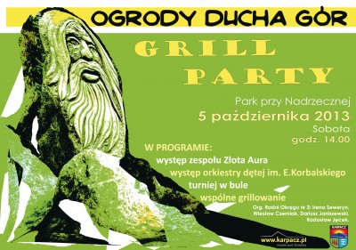 Już jutro Grill Party w Parku przy Nadrzecznej