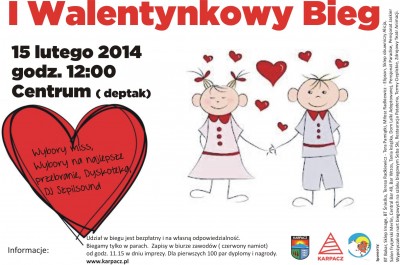 Już jutro I Walentynkowy Bieg