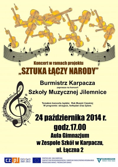 Koncert w ramach projektu pn. „SZTUKA ŁĄCZY NARODY”