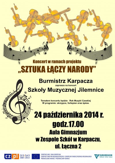 Koncert w ramach projektu pn. „SZTUKA ŁĄCZY NARODY”