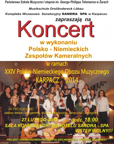 Koncert w Sandra Spa