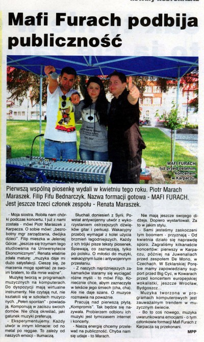 Mafi Furach podbija publiczność