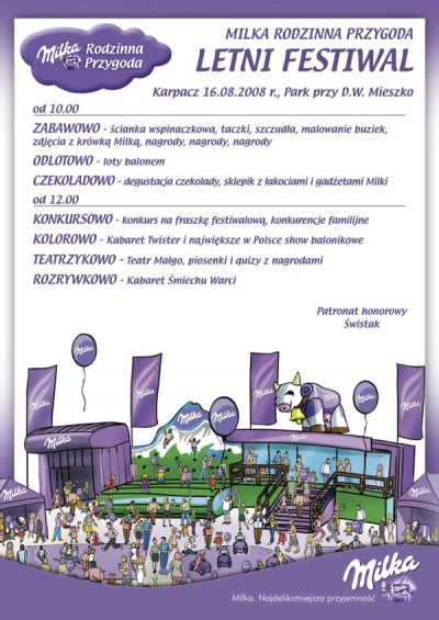 Milka Rodzinna Przygoda. Letni Festiwal