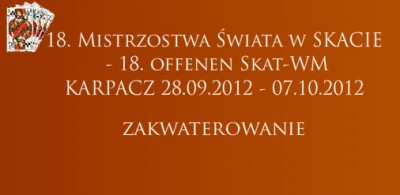 Noclegi dla uczestników Mistrzostw Świata w Skacie