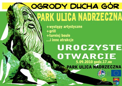 Otwarcie parku przy ulicy Nadrzecznej