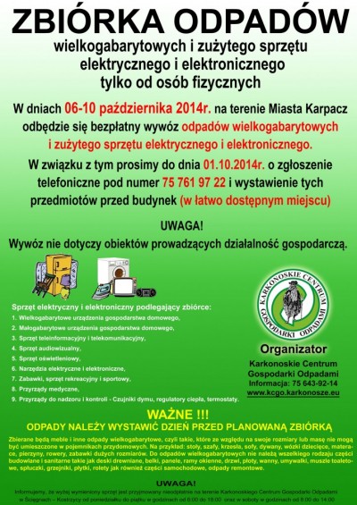 Razem dbamy o środowisko