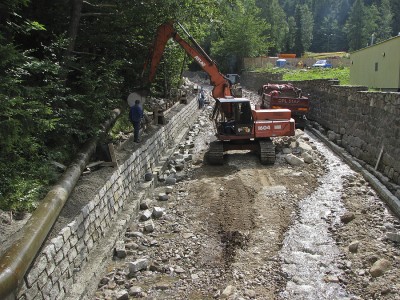 Remont potoku Łomniczka 