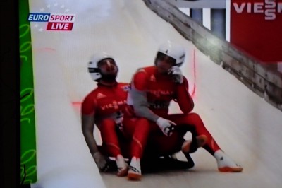 Start saneczkarzy w Pucharze Świata w Altenberg 