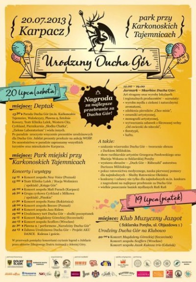 Utrudnienia w ruchu - Urodziny Ducha Gór, 20.07.2013 r.