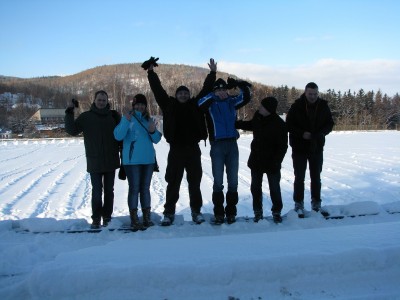 Wydeptane w śniegu 12.12.2012.