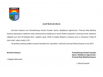 Zaproszenie