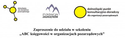 Zaproszenie do udziału w szkoleniu „ABC księgowości w organizacjach pozarządowych”