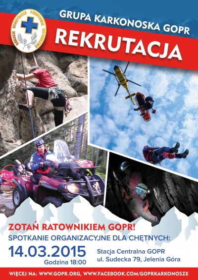 Zostań ratownikiem GOPR   
