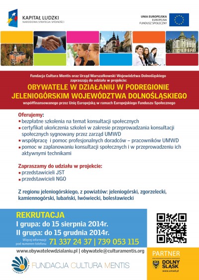 Zostań specjalistą ds. konsultacji społecznych