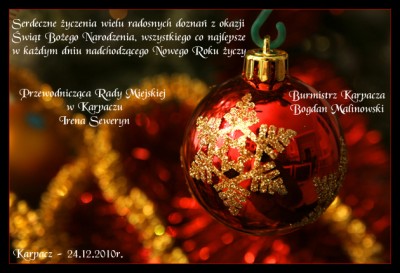 Życzenia świąteczne