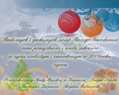 Życzenia Świąteczne