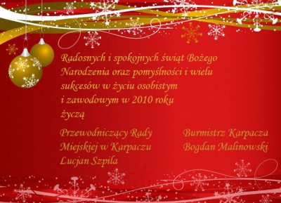 Życzenia Świąteczne
