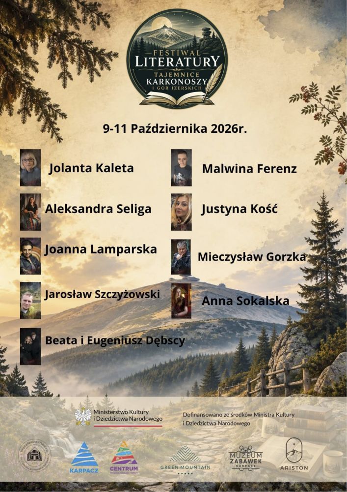 Miejska Biblioteka Publiczna w Karpaczu z dofinansowaniem na organizację festiwalu literatury