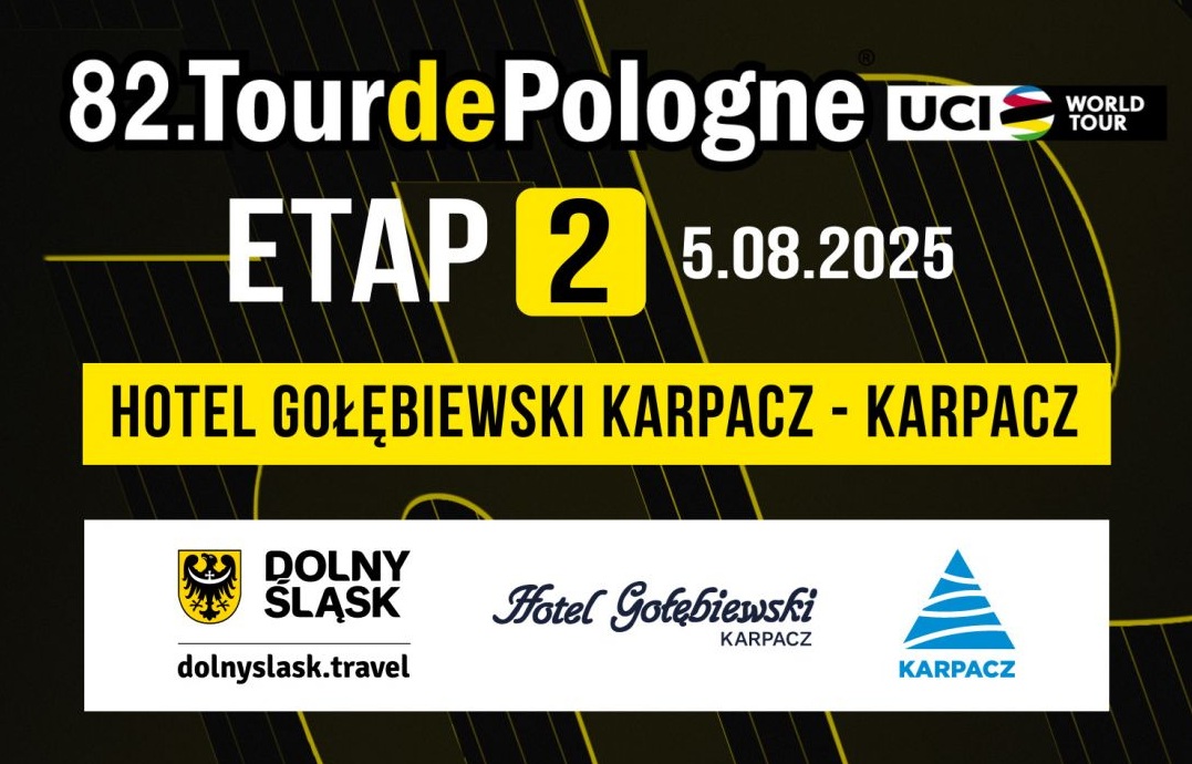 Utrudnienia w ruchu 82.Tour de Pologne etap 2 Karpacz - Karpacz 5 sierpnia 2025