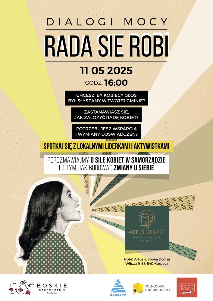 Spotkanie w ramach Dialogów Mocy, poświęcone tworzeniu i wzmacnianiu Rad Kobiet w gminach, miastach i powiatach