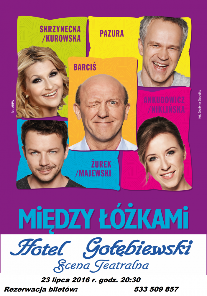 Spektakl MIĘDZY ŁÓŻKAMI