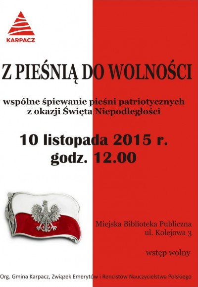 Z Pieśnią do Wolności