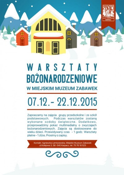Warsztaty Bożonarodzeniowe