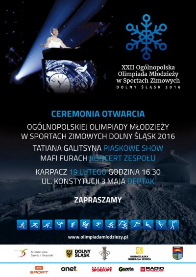 Ceremonia Otwarcia Ogólnopolskiej Olimpiady Młodzieży w Sportach Zimowych