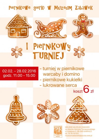 Piernikowe Gierki w Muzeum Zabawek