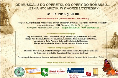 Koncert Muzyczny Ogród Liczyrzepy