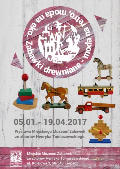 Zabawki drewniane - moda na retro, moda na eko