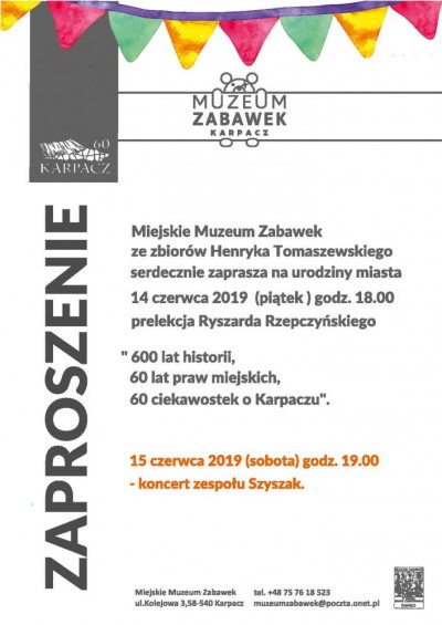 60-te urodziny miasta