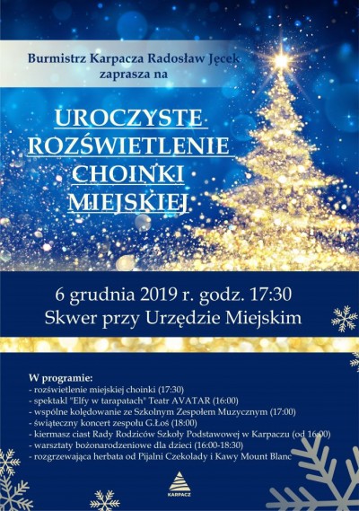 Uroczyste Rozświetlenie Choinki Miejskiej
