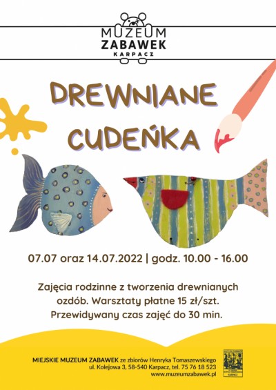 Warsztaty artystyczne Drewniane cudeńka