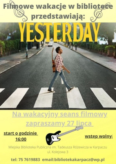 Seans filmowy Yesterday