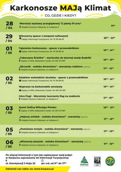 Majówka w Karpaczu Karkonosze MAJą Klimat
