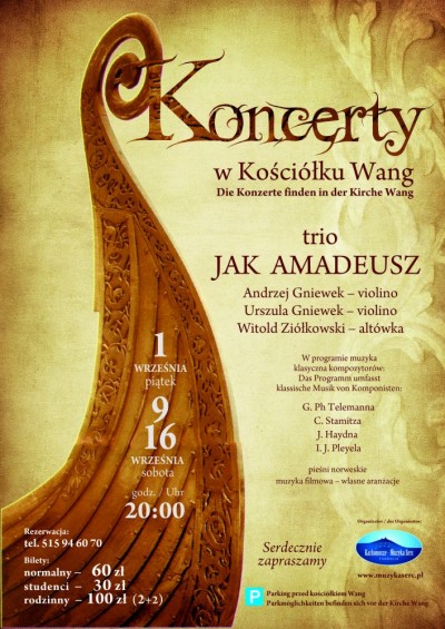 Koncert Trio jak Amadeusz