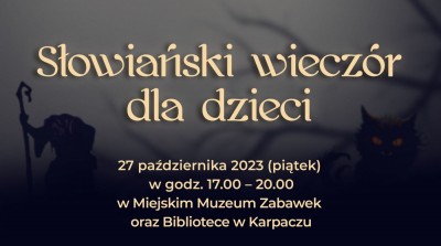 Słowiański wieczór dla dzieci