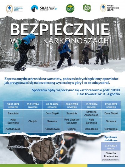 Bezpiecznie w Karkonoszach