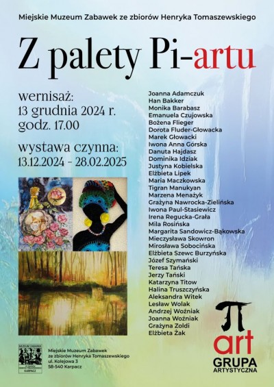 Otwarcie wystawy Z palety Pi-artu 