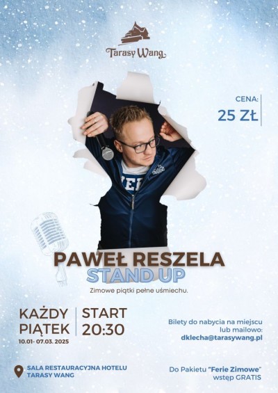 Zimowe Stand-upy w Tarasach Wang