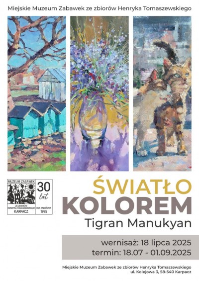 Wernisaż Światło kolorem | Tigran Manukyan