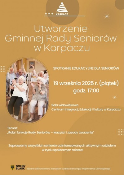 Spotkanie edukacyjne dla Seniorów