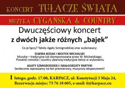 Koncert Tułacze Świata