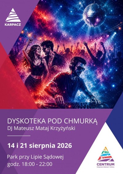 Dyskoteka od chmurką