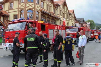 W ostatnią niedzielę w Karpaczu odbył się Zjazd Zabytkowych Wozów Strażackich