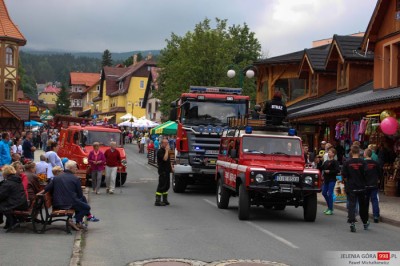 W ostatnią niedzielę w Karpaczu odbył się Zjazd Zabytkowych Wozów Strażackich
