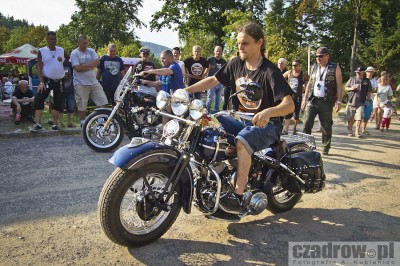 Upalny weekend z Harleyami