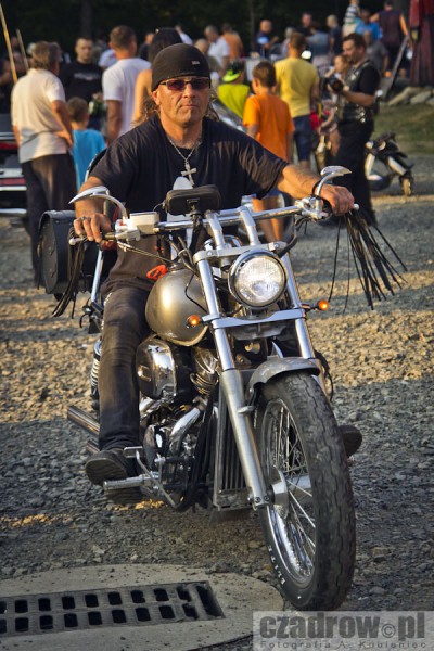Upalny weekend z Harleyami